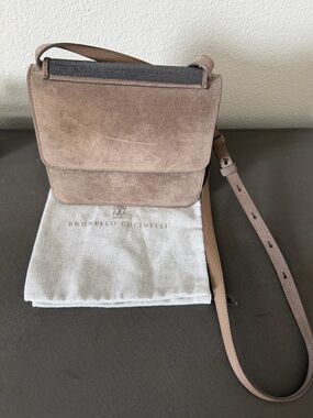 Brunello Cucinelli
Suede Messenger Bag